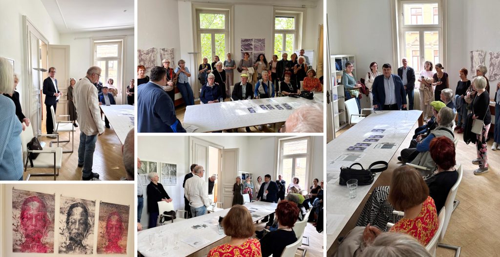 Kunstausstellung: Sandra Heinz 1 Rueckblick Vernissage Sandra Heinz